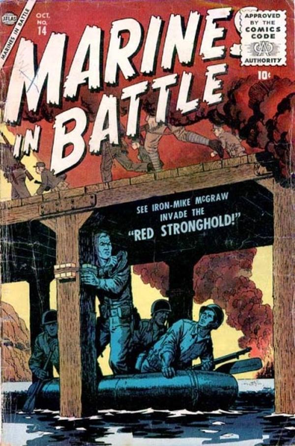 Marines in Battle (1954) #14 cover