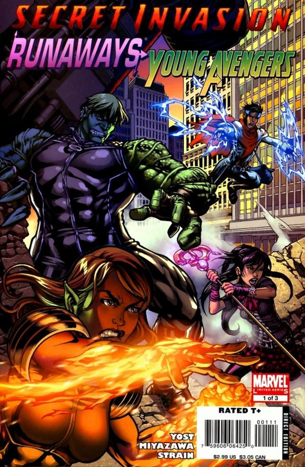 Secret Invasion: Runaways / Young Avengers #1 cover