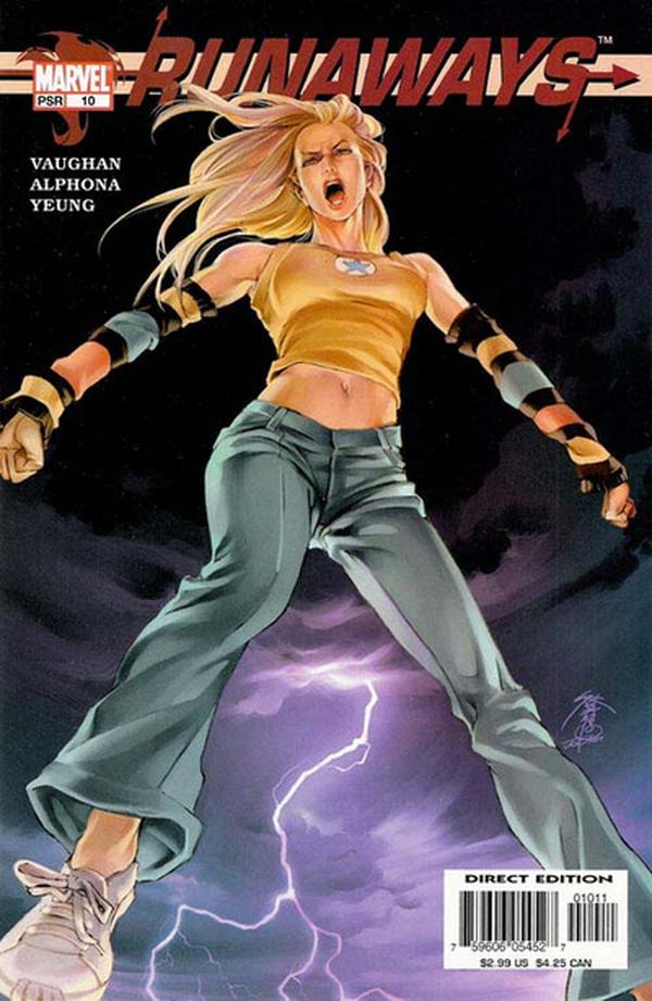 Cover of Runaways #10