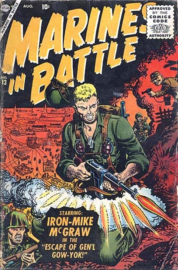 Marines in Battle (1954) #13 cover