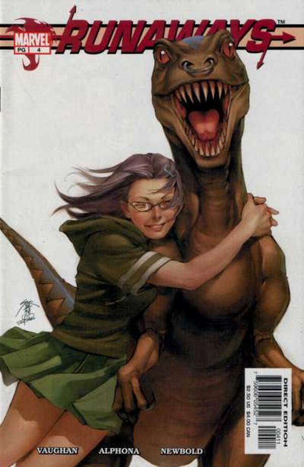 Runaways #4 cover