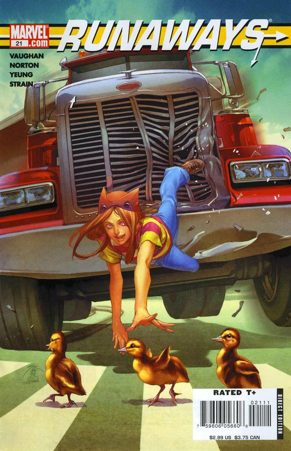 Runaways (2005) #21 cover
