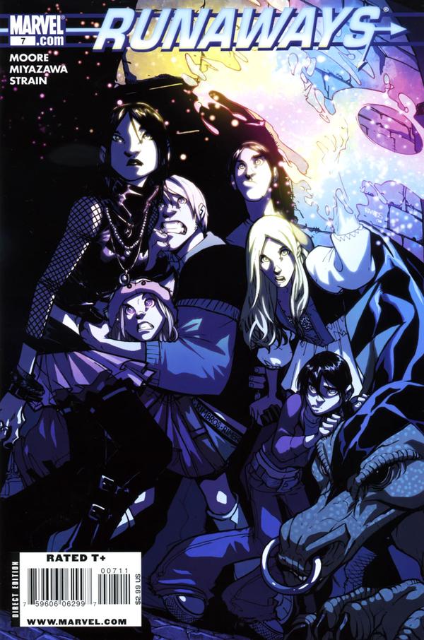 Runaways (2008) #7 cover