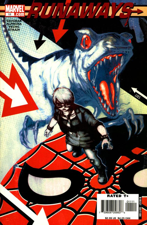 Runaways (2005) #11 cover