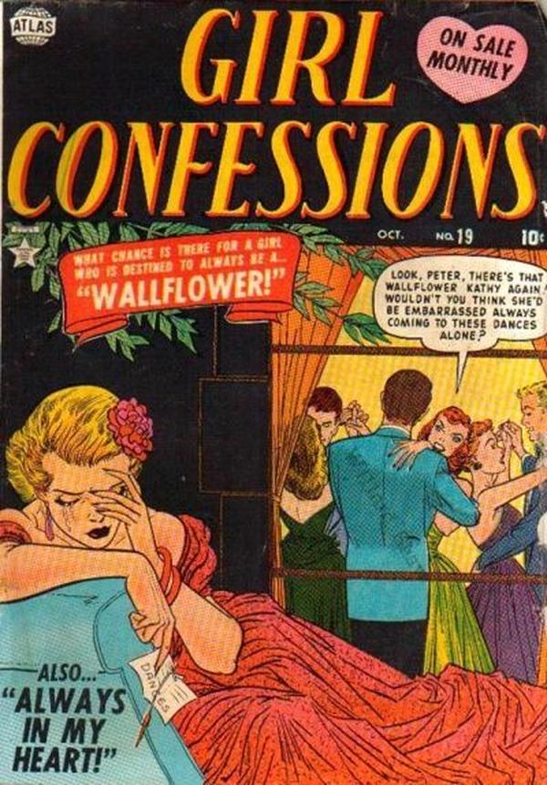 Girl Confessions (1952) #19 cover