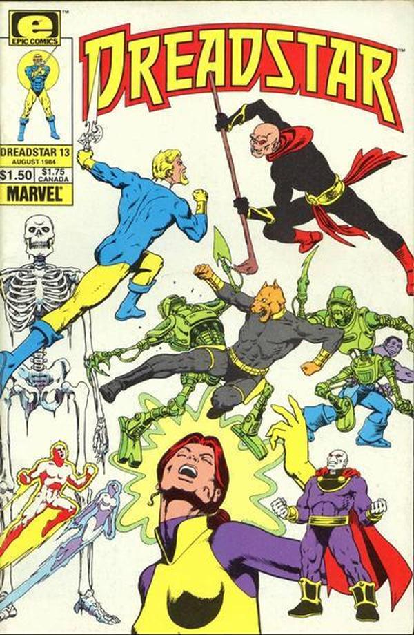 Dreadstar (1982) #13 cover
