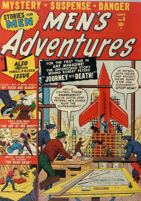 Men's Adventures #8 cover