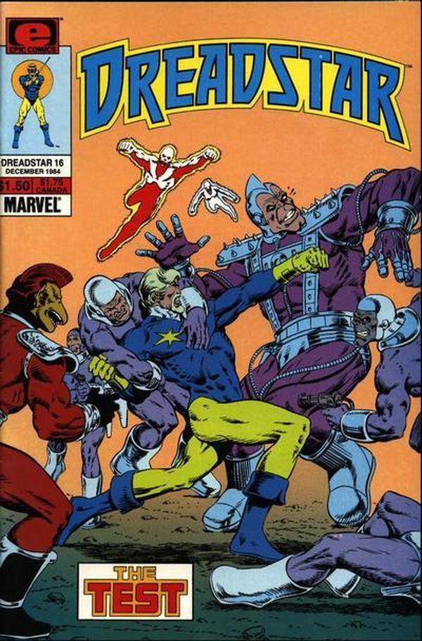 Dreadstar (1982) #16 cover