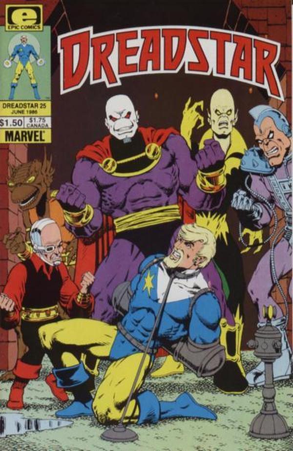 Dreadstar (1982) #25 cover