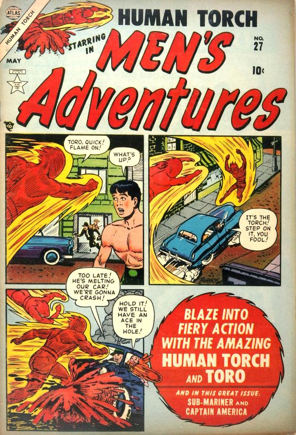 Cover of Men's Adventures #27