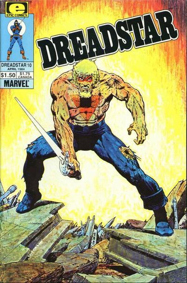 Dreadstar (1982) #10 cover