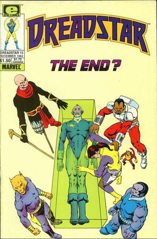 Dreadstar (1982) #15 cover