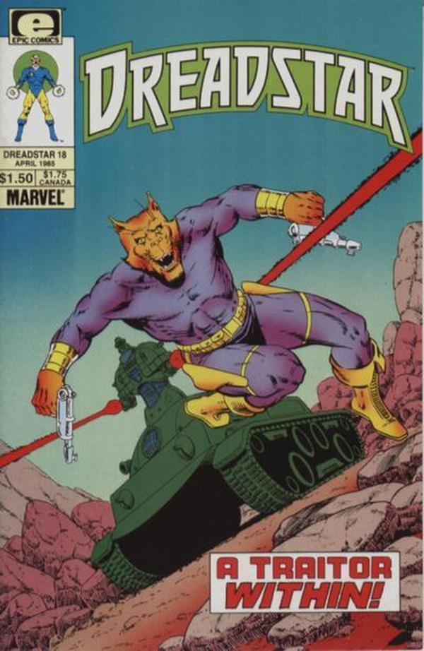 Dreadstar (1982) #18 cover