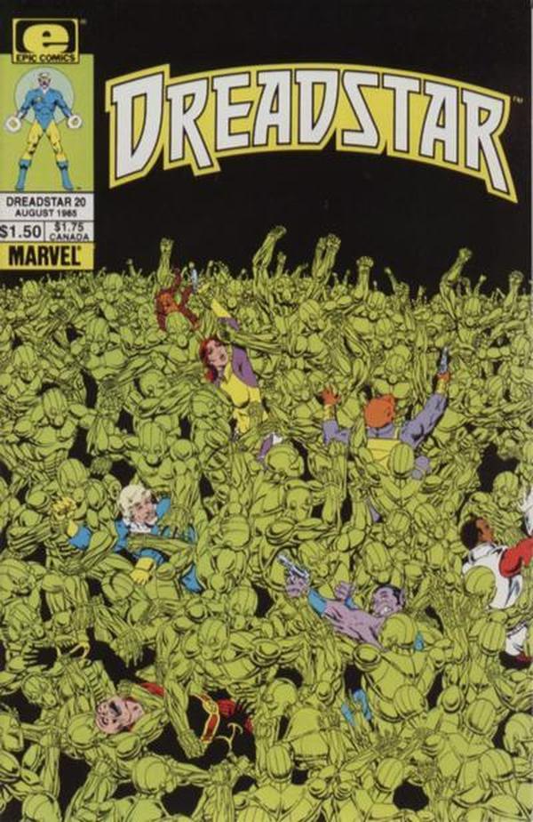 Dreadstar (1982) #20 cover