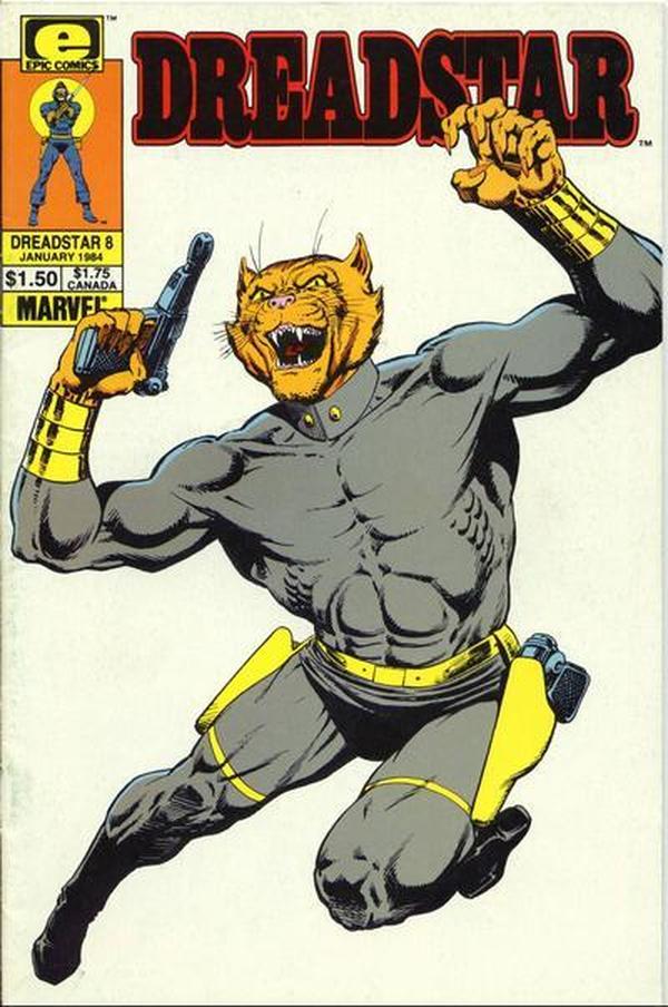 Dreadstar (1982) #8 cover