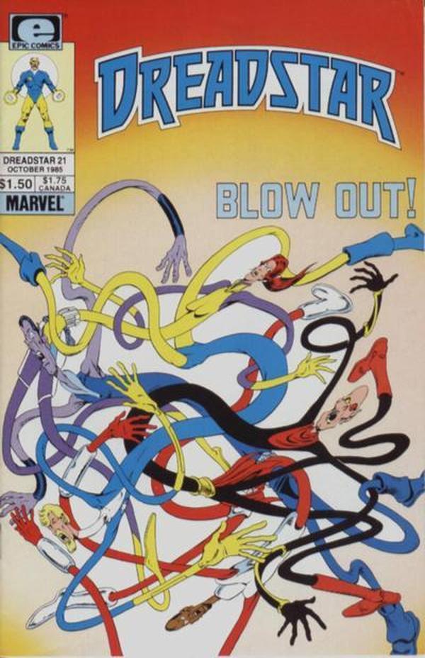 Dreadstar (1982) #21 cover