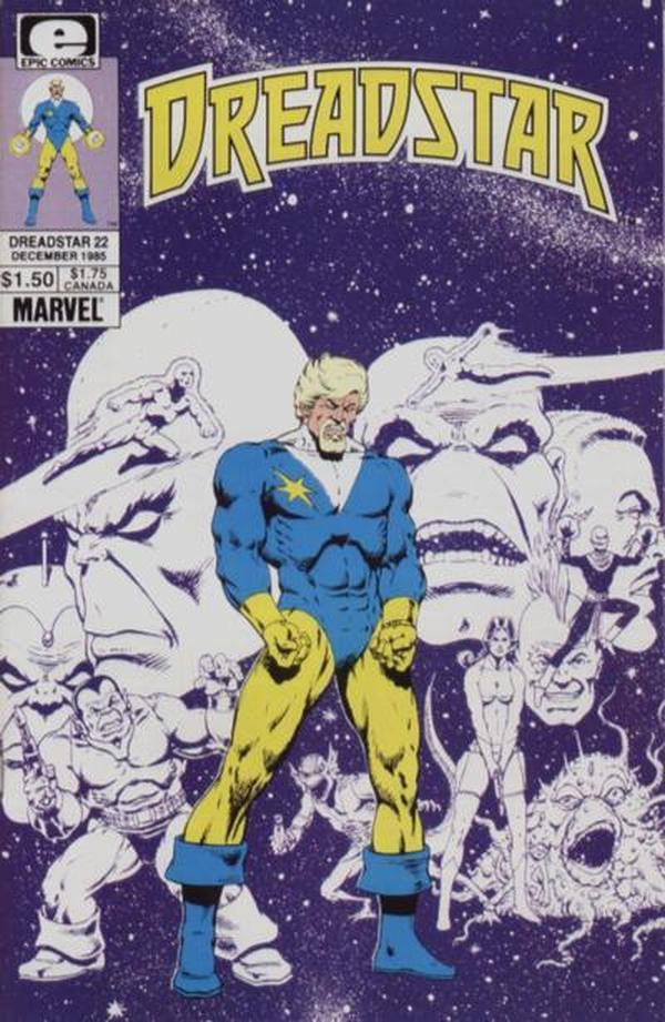 Dreadstar (1982) #22 cover