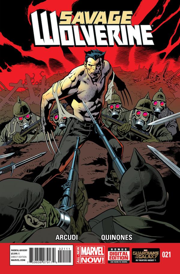 Savage Wolverine (2013) #21 cover