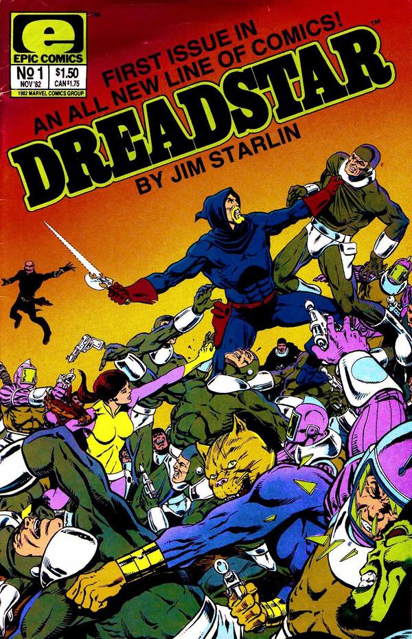 Dreadstar (1982) #1 cover