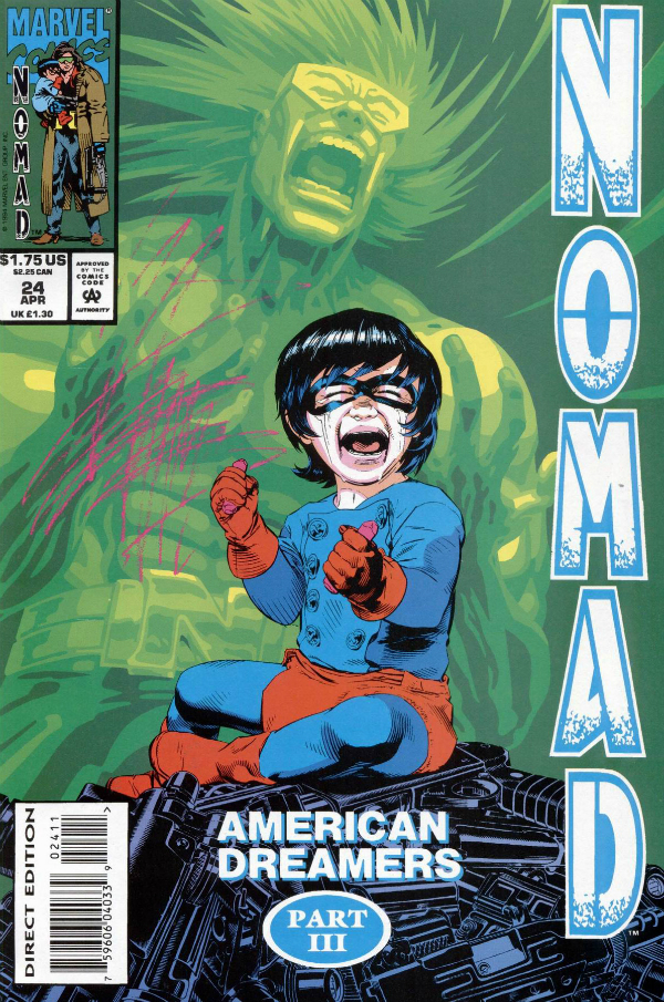 Nomad (1992) #24 cover