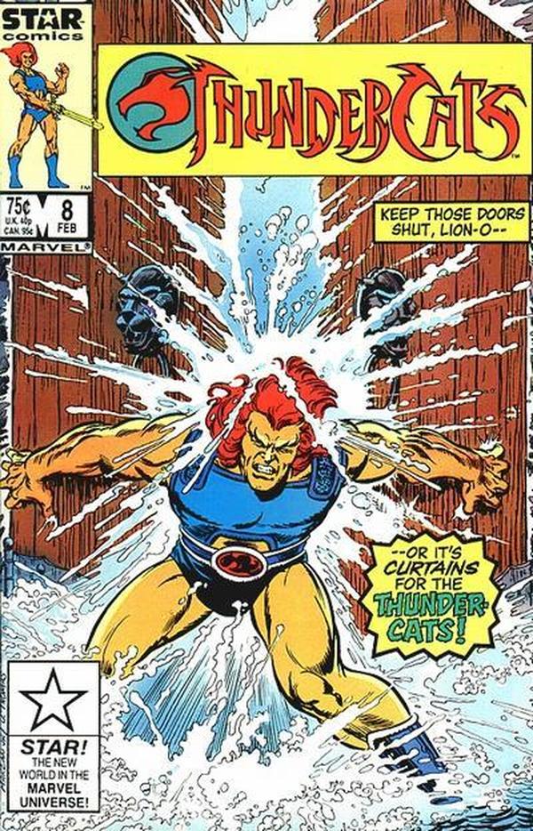 Thundercats #8 cover