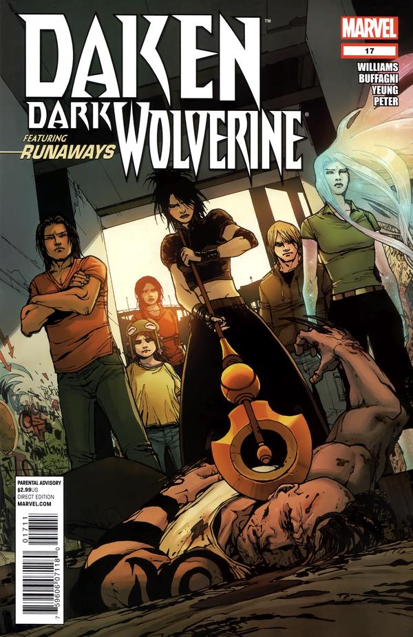 Daken: Dark Wolverine (2010) #17 cover