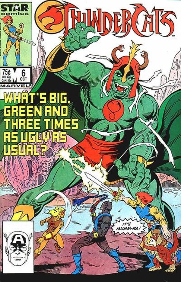 Cover of Thundercats #6