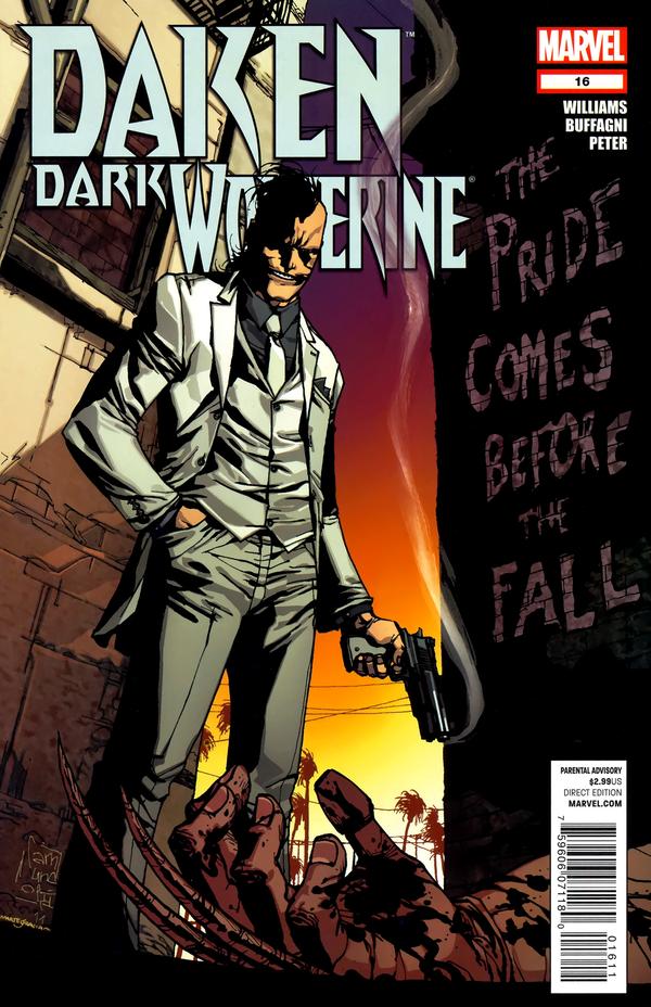 Daken: Dark Wolverine (2010) #16 cover