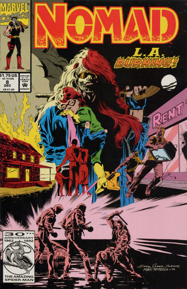 Nomad (1992) #8 cover