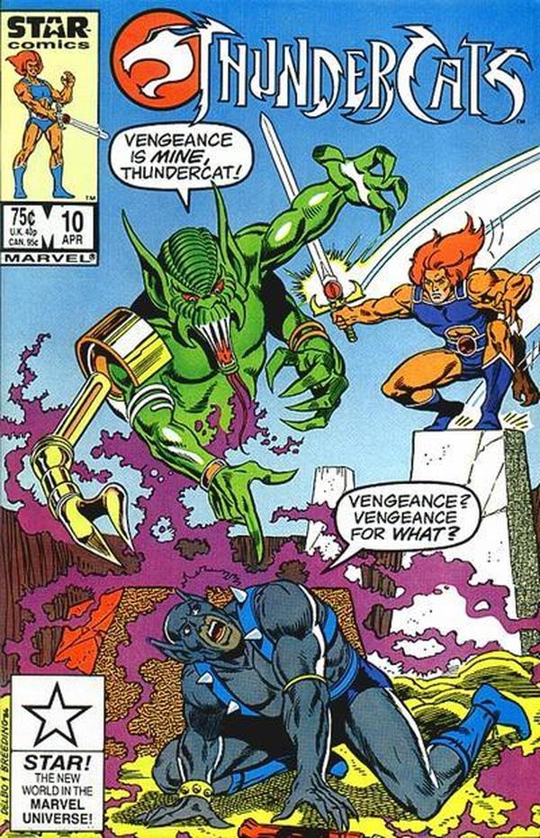 Cover of Thundercats #10