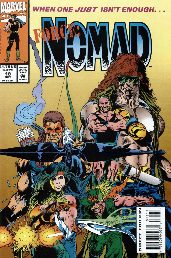 Nomad (1992) #18 cover