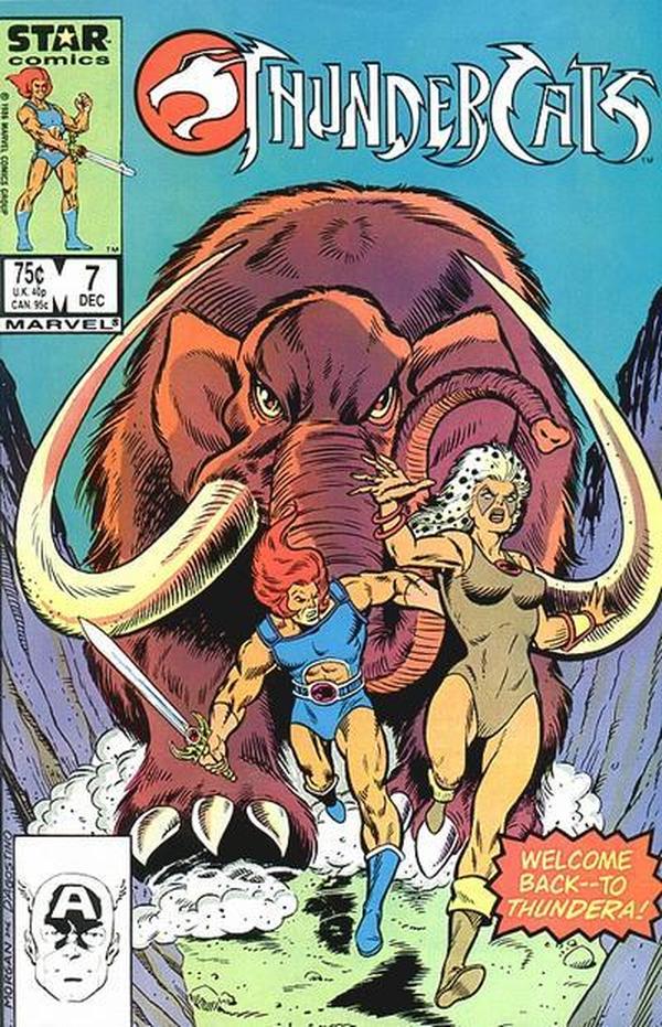 Cover of Thundercats #7