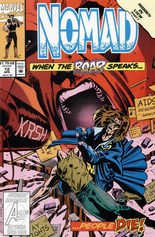 Nomad (1992) #12 cover