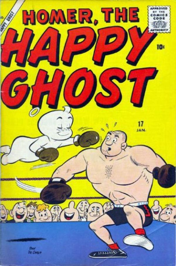 Cover of Homer, the Happy Ghost #17
