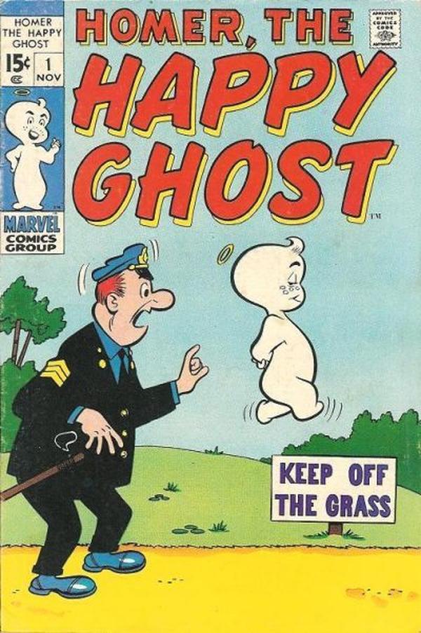 Homer, the Happy Ghost (1969) #1 cover