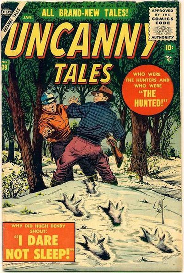 Uncanny Tales (1952) #39 cover