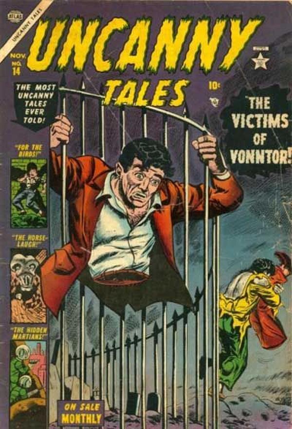 Uncanny Tales (1952) #14 cover