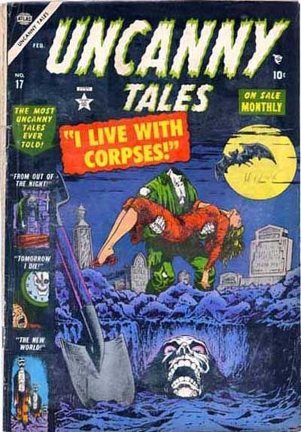 Uncanny Tales (1952) #17 cover