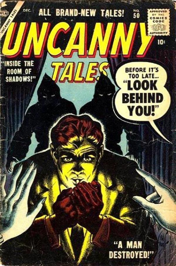 Uncanny Tales (1952) #50 cover