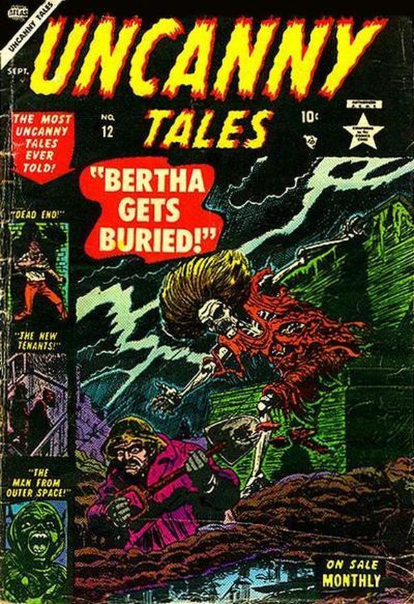 Uncanny Tales (1952) #12 cover