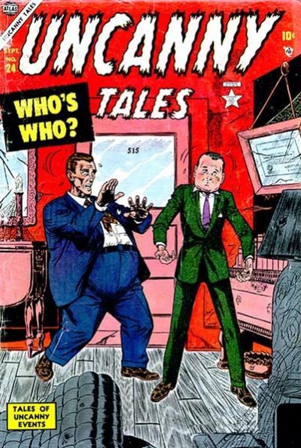 Uncanny Tales (1952) #24 cover