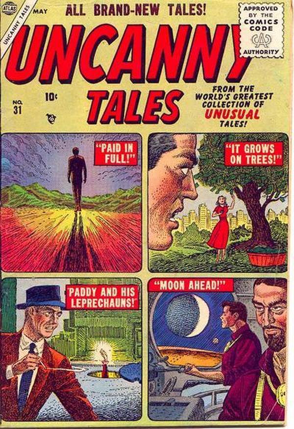 Uncanny Tales (1952) #31 cover
