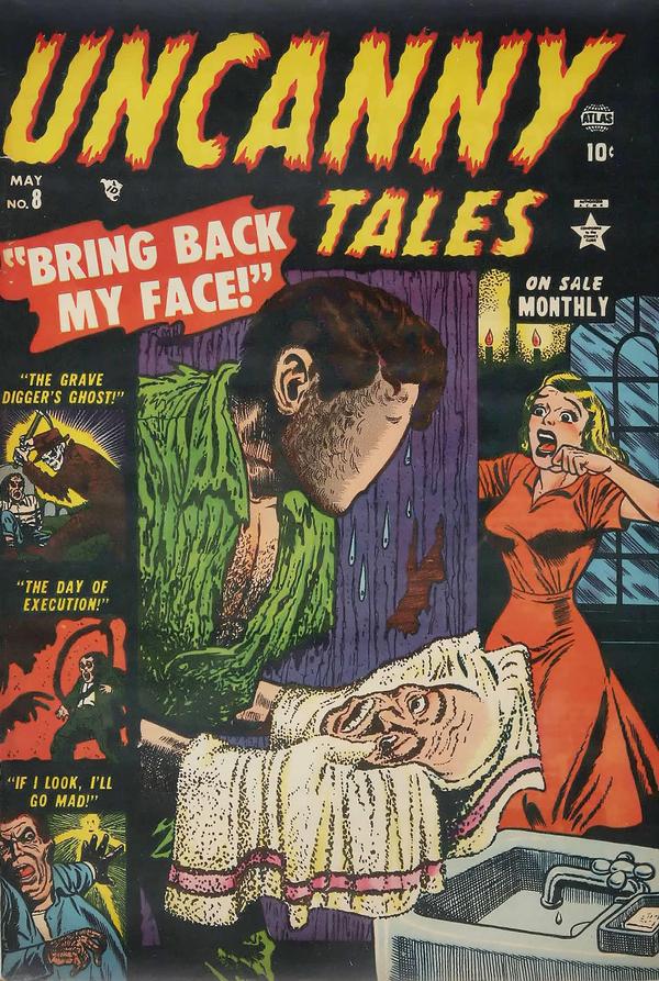 Uncanny Tales (1952) #8 cover
