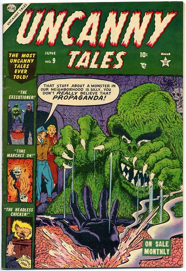 Uncanny Tales (1952) #9 cover