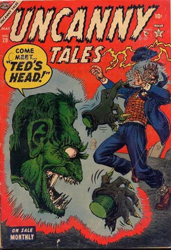Uncanny Tales (1952) #20 cover