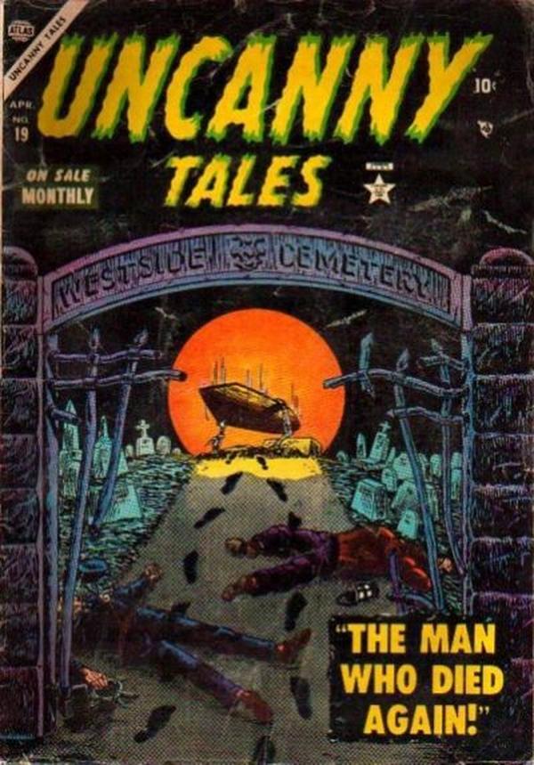 Uncanny Tales (1952) #19 cover