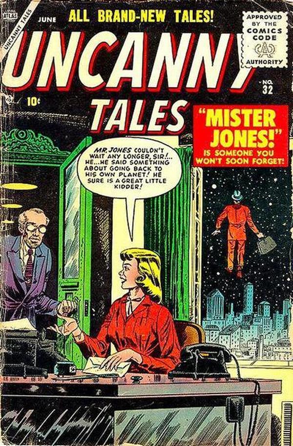 Uncanny Tales (1952) #32 cover