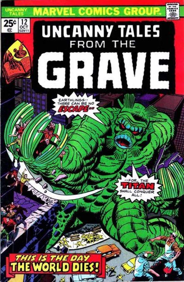 Uncanny Tales (1973) #12 cover