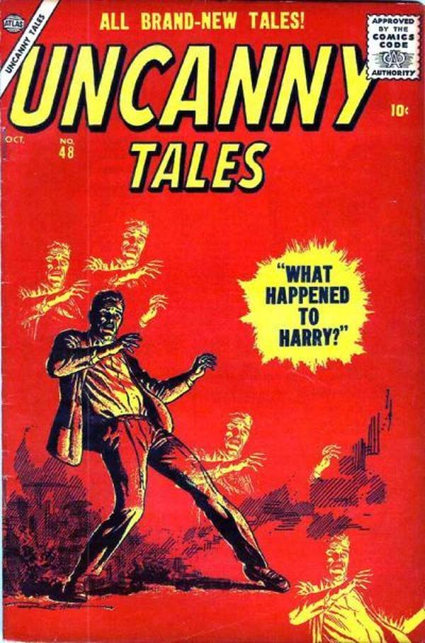 Uncanny Tales (1952) #48 cover