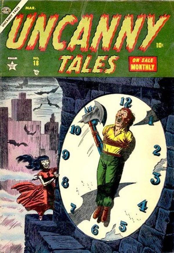Uncanny Tales (1952) #18 cover